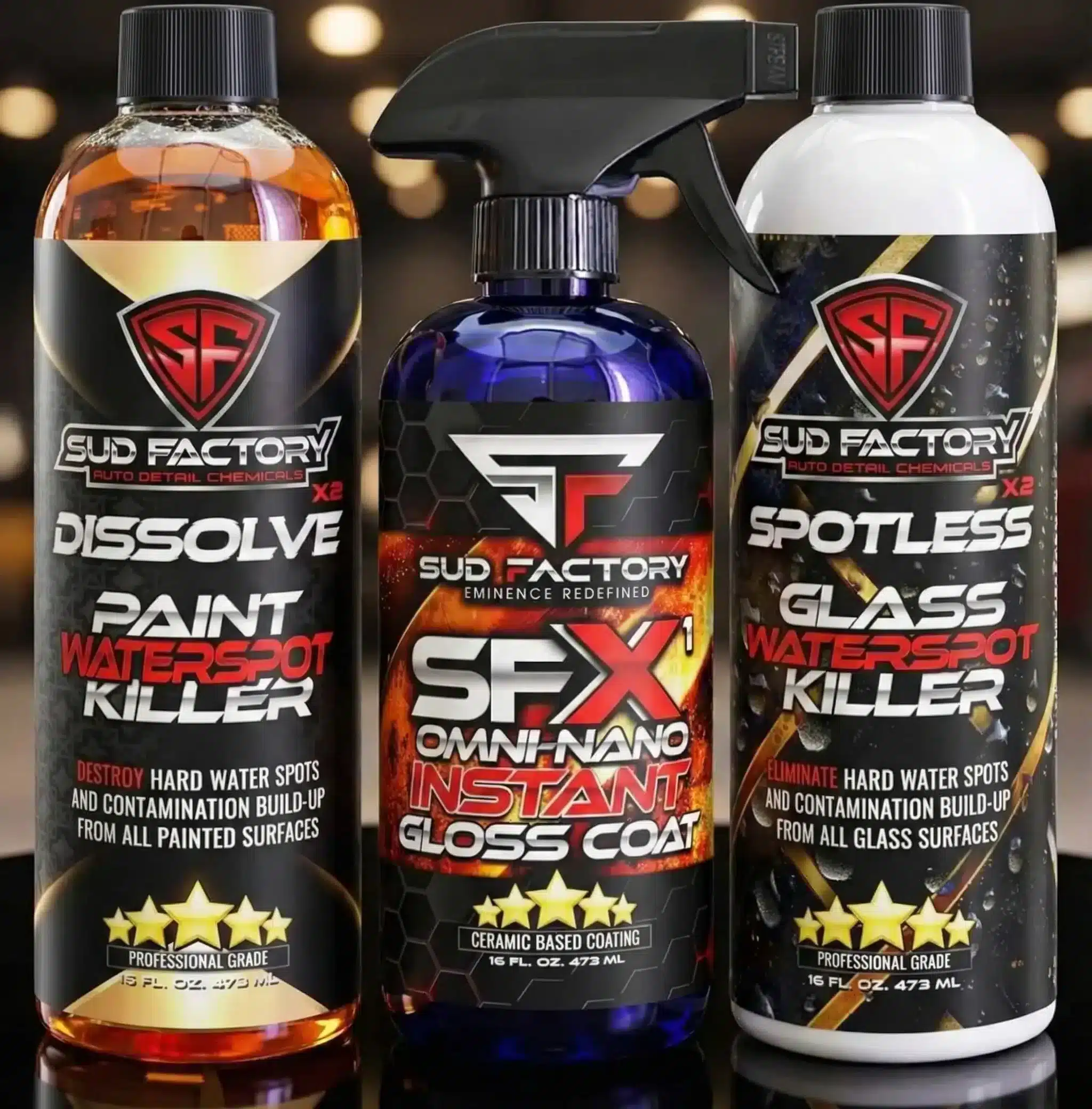 Sud Factory Ultimate Water Spot Removal and Protection Bundle