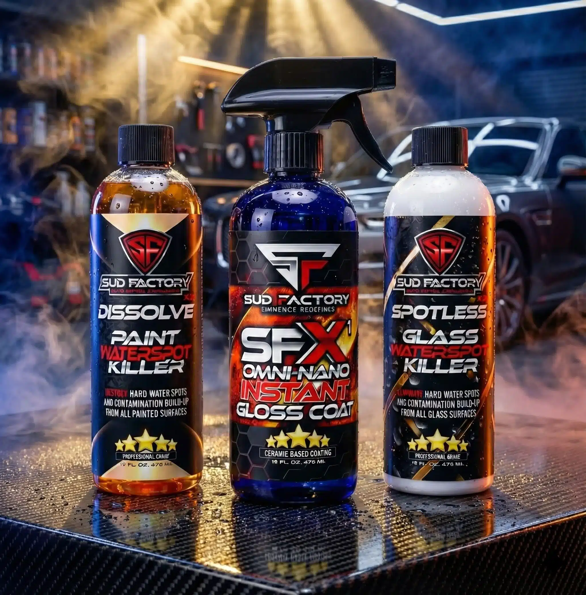 Sud Factory Ultimate Water Spot Removal and Protection Kit