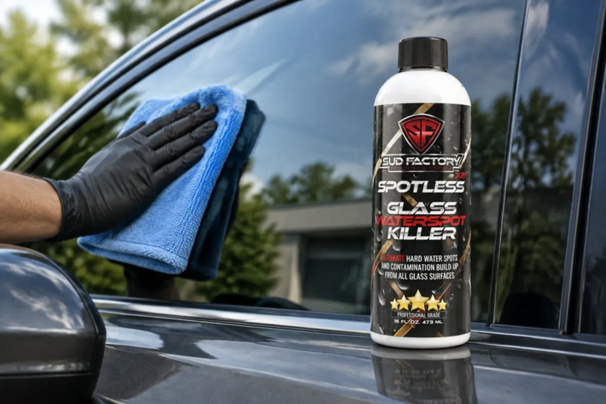 Spotless X2 step 4: Wipe & dry