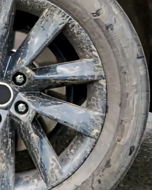 Before: Wheel before and after Dissolve X2
