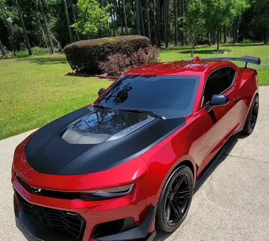 Glossy finish